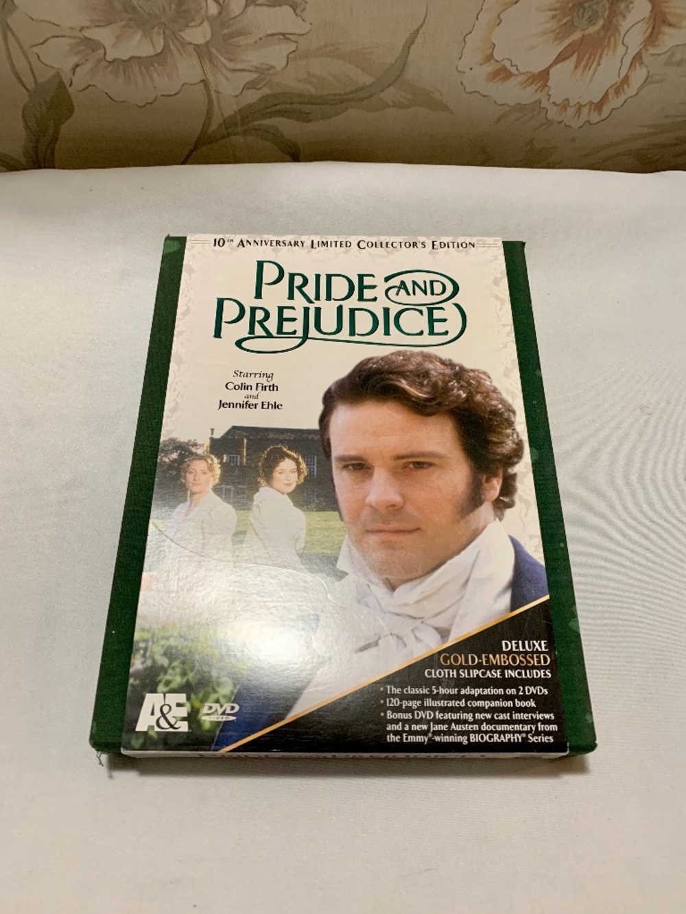 Pride & Prejudice DVDs With Book 10th Anniversary Collector's Edition